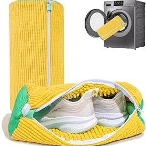 Shoe Washing Machine Bag - 2pc Reusable Laundry Bag for Sneakers & Tennis Shoes