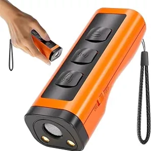 Ultrasonic Dog Bark Deterrent Device - 50ft Range, Rechargeable & Pain-Free