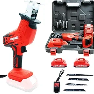 21V Cordless Reciprocating Saw Kit - DOGTOOTH Saber Saw with Makita Battery Compatible