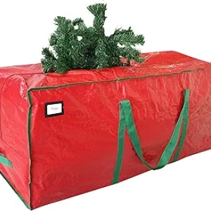 7.5 ft Christmas Tree Storage Bag - Heavy Duty Artificial Xmas Holiday Tree Tote with Reinforced Handles