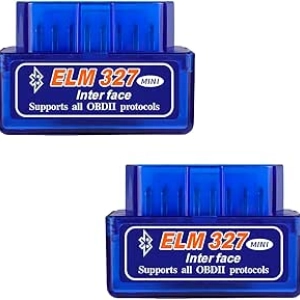 2 PCS ELM327 Bluetooth OBD2 Car Diagnostic Scanner - Professional Engine Code Reader