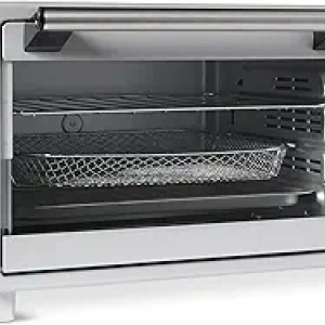 Amazon Basics 6-Slice Air Fryer Toaster Oven - 7-in-1 Convection Cooking, 1500W