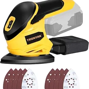 Cordless Detail Sander for DeWalt 20V Max - 12,000 OPM, Compact & Powerful