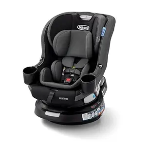 Graco EasyTurn 360 2-in-1 Rotating Car Seat | 360° Swivel Infant to Toddler