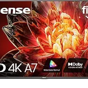Hisense 50" 4K Smart Fire TV 2025 - Dolby Vision, Alexa Voice Remote
