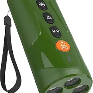 Ultrasonic Dog Bark Deterrent Device | 3 Modes & LED Light | Rechargeable