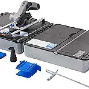 Dremel Blueprint 12V Portable Saw Station - Compact Circular Saw with Laser Guide