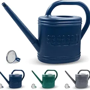 2 Gallon Watering Can with Removable Spout & Stainless Steel Sprinkler Head