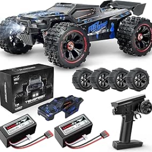 High-Speed 1:14 RC Truck 60KPH 4x4 Off-Road - Waterproof All-Terrain Remote Control Car