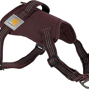 Carhartt Nylon Duck No Pull Dog Harness - Adjustable Medium with Reflective Accents