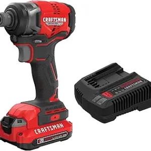CRAFTSMAN V20 1/4" Cordless Impact Driver Kit - 1500 In-Lbs Torque