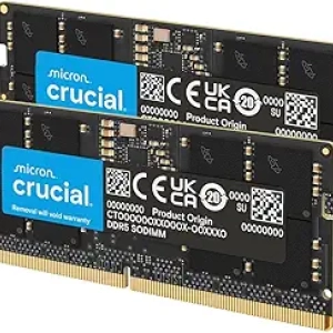 Crucial 128GB DDR5 5600MHz Laptop RAM Kit - Intel Core Ultra & AMD Ryzen 8000