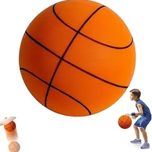 Silent Basketball 8.3in - Quiet Indoor Training Ball for Home & Apartments