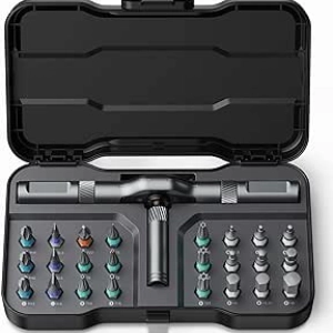 24-in-1 Magnetic Ratchet Screwdriver Set - Professional DIY Tool Kit