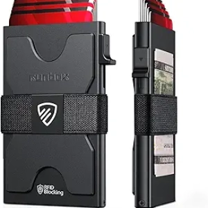 Slim RFID Blocking Card Holder for Men | Pop-Up Wallet with Military-Grade Protection