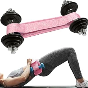 Hip Thrust Belt - Heavy Duty Glute Trainer with Non-Slip Padding | 500 lbs Capacity