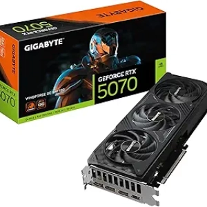 GIGABYTE RTX 5070 WINDFORCE OC SFF 12GB Graphics Card | PCIe 5.0 Gaming GPU