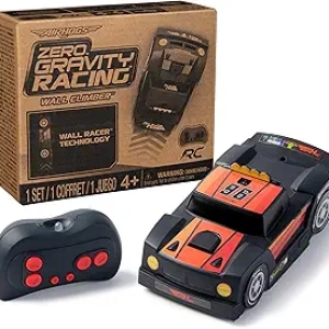 Air Hogs Zero Gravity Wall Climber RC Car - USB-C Rechargeable Indoor Racing Toy