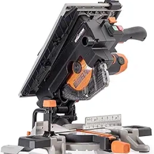 Evolution R8MTS 8-1/4" 2-in-1 Miter & Table Saw | Multi-Material Cutting