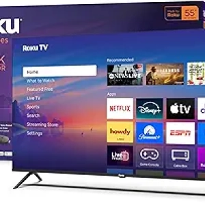 55-Inch Roku Smart TV 4K HDR | Select Series with Voice Remote & Free Streaming