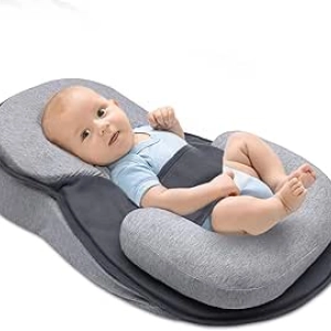 Baby Lounger Pillow for Infant Support - Reflux & Feeding Cushion