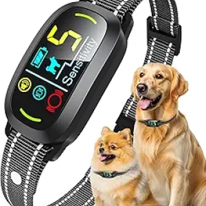 Smart AI Bark Collar for Dogs - 5 Training Modes, Waterproof Anti Barking Device