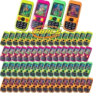68 Pcs Handheld Water Ring Games - Party Favors & Classroom Prizes for Kids