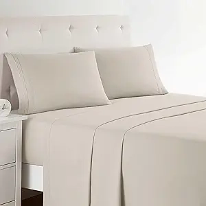 Clara Clark King Size Bed Sheets - Luxury Microfiber 1800 Series Deep Pocket Sheet Set