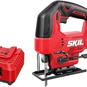 SKIL PWRCore 20V Cordless Jig Saw Kit with Battery & Charger | JS8290B-10