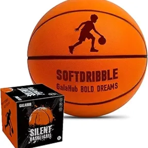 Silent Basketball Indoor Training Ball - Quiet Foam Basketball for Kids & Adults