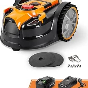 LawnMaster OcuMow VBRM601YCM MAX Robot Lawn Mower | Perimeter Wire Free