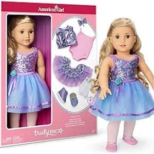 American Girl Truly Me #125 Doll & Dance All Day Set - Blonde Curly Hair