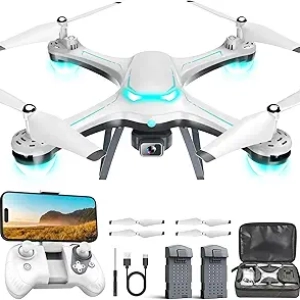 1080P HD Drone for Beginners - Easy Remote Control Quadcopter with Gestures Selfie & Altitude Hold