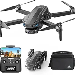 DEERC D65 4K Drone Under 249g | GPS Foldable Quadcopter with 2-Axis Gimbal & EIS