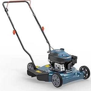 SENIX 20" Gas Lawn Mower - 144cc 4-Cycle Engine, Walk-Behind Push Mower