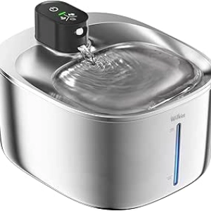 Wireless Cat Water Fountain 4.1L Stainless Steel - Smart Pet Dispenser for Cats & Dogs