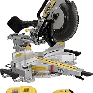 DEWALT 20V MAX XR 12" Double Bevel Sliding Miter Saw Kit (DCS785WW1) | Cordless Power Tool