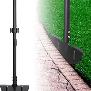 Heavy Duty Adjustable Lawn Edger Tool 34-49 in | Professional Grade Carbon Steel Weed Cutter