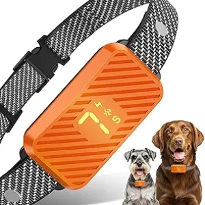 Smart AI Bark Collar for Dogs | 7-Level Sensitivity, Waterproof & Rechargeable