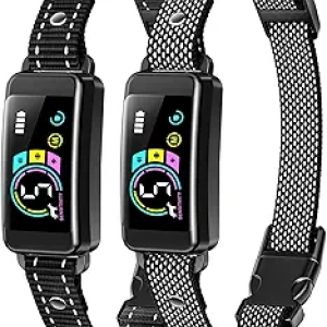 Smart Dog Bark Collar 2 Pack - AI Anti Barking Device for Small Medium Large Dogs