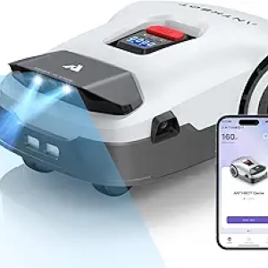 ANTHBOT Genie600 Robotic Lawn Mower - No Wire RTK Robot with Auto Mapping & AI Vision