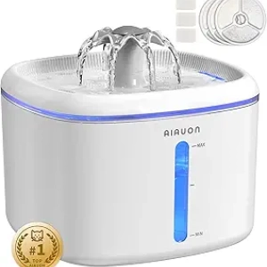 Cat Water Fountain 2.5L - Ultra Quiet Automatic Pet Dispenser with 3 Modes & Filters