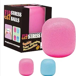 Squishy Stress Relief Fidget Toy Ball - Sensory Cube Drop for Anxiety & Autism