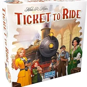 Ticket to Ride Board Game 2025 - Cross-Country Train Strategy Game for Families