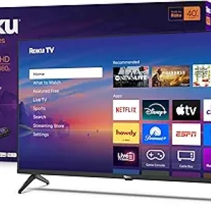 40-Inch Roku Smart TV 1080p Full HD - Voice Remote & Free Streaming