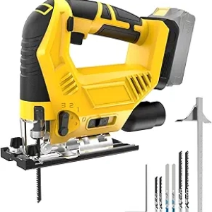 Cordless Jig Saw 20V Max Compatible with Dewalt Brushless Motor Variable Speed