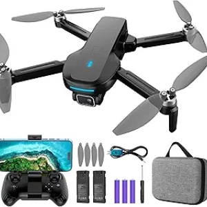 1080P HD FPV Drone with Camera, Brushless Motor & 2 Batteries - Beginner Friendly