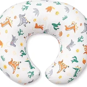 Nursing Pillow for Breastfeeding - Ergonomic Support, Machine Washable Cotton Cover