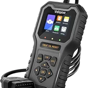 Professional OBD2 Scanner with Oil Light Reset - Fast Code Reader for All Cars 1996+