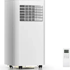 ZAFRO 10000 BTU Portable Air Conditioner - 3-in-1 AC Unit with Remote Control & Timer